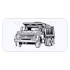 Personalized 3 X 6 Heavy Duty Plastic License Plate Thumbnail