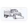 Personalized 3 X 6 Heavy Duty Plastic License Plate Thumbnail