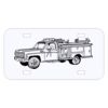 Personalized 3 X 6 Heavy Duty Plastic License Plate Thumbnail