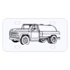 Personalized 3 X 6 Heavy Duty Plastic License Plate Thumbnail
