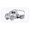 Personalized 3 X 6 Heavy Duty Plastic License Plate Thumbnail