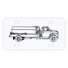 Personalized 3 X 6 Heavy Duty Plastic License Plate Thumbnail