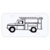 Personalized 3 X 6 Heavy Duty Plastic License Plate Thumbnail