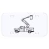 Personalized 3 X 6 Heavy Duty Plastic License Plate Thumbnail