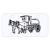 Personalized 3 X 6 Heavy Duty Acrylic / Plastic License Plate Thumbnail