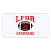 Personalized 3 X 6 Heavy Duty Plastic License Plate Thumbnail