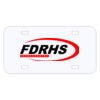 Personalized 3 X 6 Heavy Duty Plastic License Plate Thumbnail