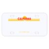 Personalized 3 X 6 Heavy Duty Plastic License Plate Thumbnail