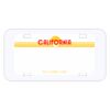 Personalized 3 X 6 Heavy Duty Plastic License Plate Thumbnail