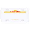 Personalized 3 X 6 Heavy Duty Plastic License Plate Thumbnail