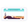 Personalized 3 X 6 Heavy Duty Plastic License Plate Thumbnail