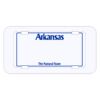 Personalized 3 X 6 Heavy Duty Plastic License Plate Thumbnail