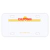 Personalized 3 X 6 Heavy Duty Plastic License Plate Thumbnail