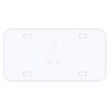 Personalized 3 X 6 Heavy Duty Plastic License Plate Thumbnail