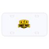 Personalized 3 X 6 Heavy Duty Plastic License Plate Thumbnail