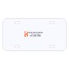 Personalized 3 X 6 Heavy Duty Plastic License Plate Thumbnail