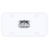 Personalized 3 X 6 Heavy Duty Plastic License Plate Thumbnail