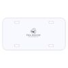Personalized 3 X 6 Heavy Duty Plastic License Plate Thumbnail