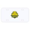 Personalized 3 X 6 Heavy Duty Plastic License Plate Thumbnail