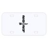 Personalized 3 X 6 Heavy Duty Plastic License Plate Thumbnail