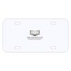 Personalized 3 X 6 Heavy Duty Plastic License Plate Thumbnail