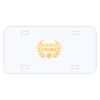 Personalized 3 X 6 Heavy Duty Plastic License Plate Thumbnail
