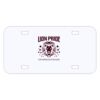 Personalized 3 X 6 Heavy Duty Plastic License Plate Thumbnail
