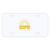 Personalized 3 X 6 Heavy Duty Plastic License Plate Thumbnail