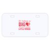 Personalized 3 X 6 Heavy Duty Plastic License Plate Thumbnail