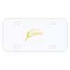 Personalized 3 X 6 Heavy Duty Plastic License Plate Thumbnail