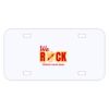 Personalized 3 X 6 Heavy Duty Plastic License Plate Thumbnail