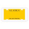 Personalized 3 X 6 Heavy Duty Plastic License Plate Thumbnail