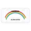 Personalized 3 X 6 Heavy Duty Plastic License Plate Thumbnail