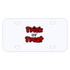 Personalized 3 X 6 Heavy Duty Plastic License Plate Thumbnail