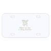 Personalized 3 X 6 Heavy Duty Plastic License Plate Thumbnail