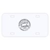Personalized 3 X 6 Heavy Duty Plastic License Plate Thumbnail