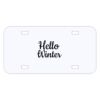 Personalized 3 X 6 Heavy Duty Plastic License Plate Thumbnail