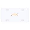 Personalized 3 X 6 Heavy Duty Plastic License Plate Thumbnail