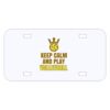 Personalized 3 X 6 Heavy Duty Plastic License Plate Thumbnail
