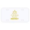 Personalized 3 X 6 Heavy Duty Plastic License Plate Thumbnail