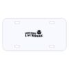 Personalized 3 X 6 Heavy Duty Plastic License Plate Thumbnail