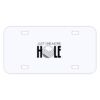 Personalized 3 X 6 Heavy Duty Plastic License Plate Thumbnail