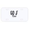 Personalized 3 X 6 Heavy Duty Plastic License Plate Thumbnail