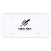 Personalized 3 X 6 Heavy Duty Plastic License Plate Thumbnail