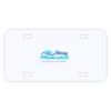Personalized 3 X 6 Heavy Duty Plastic License Plate Thumbnail