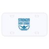Personalized 3 X 6 Heavy Duty Plastic License Plate Thumbnail