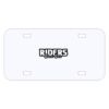 Personalized 3 X 6 Heavy Duty Plastic License Plate Thumbnail