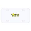 Personalized 3 X 6 Heavy Duty Plastic License Plate Thumbnail