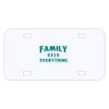 Personalized 3 X 6 Heavy Duty Plastic License Plate Thumbnail