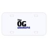 Personalized 3 X 6 Heavy Duty Plastic License Plate Thumbnail